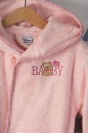 ΜΠΟΥΡΝΟΥΖΙ Με Κέντημα bebe Baby Bear 162 SIZE:02 Ροζ 100% Cotton