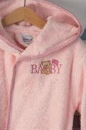 ΜΠΟΥΡΝΟΥΖΙ Με Κέντημα bebe Baby Bear 162 SIZE:04 Ροζ 100% Cotton