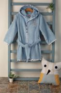 ΜΠΟΥΡΝΟΥΖΙ Με Κέντημα bebe Dreaming Elephant 166 SIZE:02 Σιελ 100% Cotton