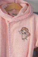 ΜΠΟΥΡΝΟΥΖΙ Με Κέντημα bebe Little Angel 141 SIZE:02 Ροζ 100% Cotton