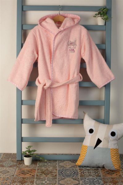 ΜΠΟΥΡΝΟΥΖΙ Με Κέντημα bebe Rabbit Girl 146 SIZE:02 Ροζ 100% Cotton