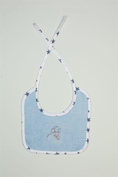 ΣΑΛΙΑΡΑ Με Κέντημα bebe Dreaming Elephant 166 25X25 Σιελ 100% Cotton