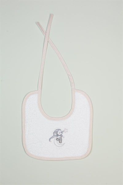 ΣΑΛΙΑΡΑ Με Κέντημα bebe Dreaming Elephant 168 25X25 Λευκό 100% Cotton