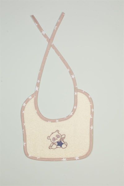 ΣΑΛΙΑΡΑ Με Κέντημα bebe Star Bear 153 25X25 Εκρού 100% Cotton