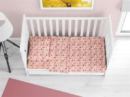 ΚΑΤΩΣΕΝΤΟΝΟ ΜΕ ΛΑΣΤΙΧΟ bebe Fox 52 0,70X1,40X0,15 Coral 100% Cotton Flannel