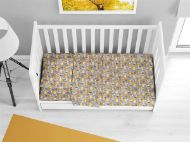 ΚΑΤΩΣΕΝΤΟΝΟ ΜΕ ΛΑΣΤΙΧΟ bebe Fox 53 0,70X1,40X0,15 Grey 100% Cotton Flannel