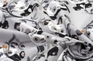 ΣΕΝΤΟΝΙΑ ΕΜΠΡΙΜΕ ΣΕΤ 3 τεμ kids Panda Bear 96 160X240 Grey 100% Cotton Flannel