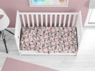 ΣΕΝΤΟΝΙΑ ΕΜΠΡΙΜΕ ΣΕΤ 3 τεμ bebe Panda Bear 97 120X160 Pink 100% Cotton Flannel