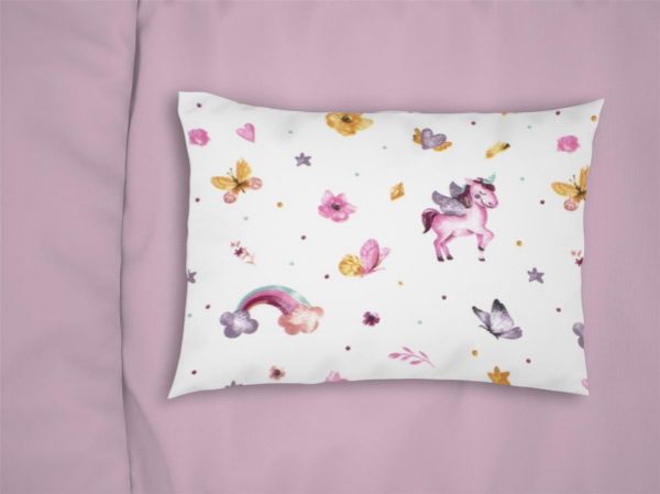 ΜΑΞΙΛΑΡΟΘΗΚΗ ΕΜΠΡΙΜΕ kids Unicorn 105 50X70 White 100% Cotton Flannel