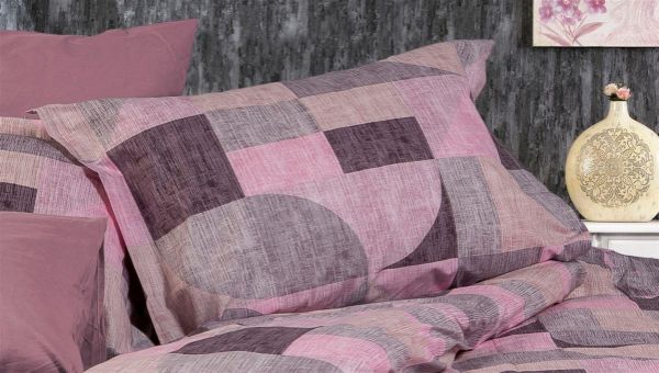 ΜΑΞΙΛΑΡΟΘΗΚΗ ΕΜΠΡΙΜΕ Δήμητρα 336 50X70 Pink 100% Cotton Flannel