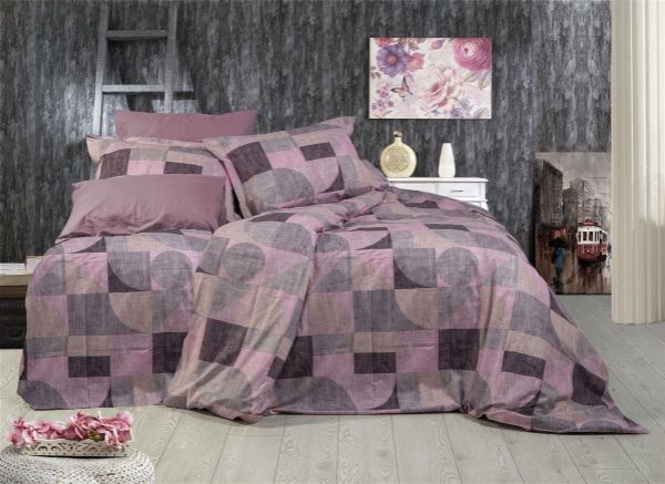 ΠΑΠΛΩΜΑΤΟΘΗΚΗ ΕΜΠΡΙΜΕ Δήμητρα 336 220X240 Pink 100% Cotton Flannel