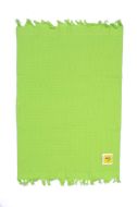 Ποτηρόπανο Πικέ Cocktail 45X65 Λαχανί Με Κρόσσι 100% Cotton