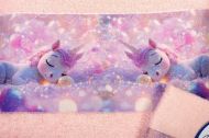 Πετσέτα Σετ 2 τεμ Με Ψηφιακή Εκτύπωση bebe Dreaming Unicorn 320 30X50,70X140 Pink 100% Cotton