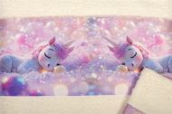 Πετσέτα Σετ 2 τεμ Με Ψηφιακή Εκτύπωση bebe Dreaming Unicorn 322 30X50,70X140 Ecru 100% Cotton