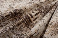 Αλέκιαστο Σετ 2 τεμ Τραπεζομάντηλο Skid Marks 472 140X300 & Τραβέρσα 40X300 Beige 70/30 Cott/Pol