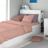 Σεντόνια Σετ 3 τεμ Solid 503 160X240 Dusty Rose 100% Cotton