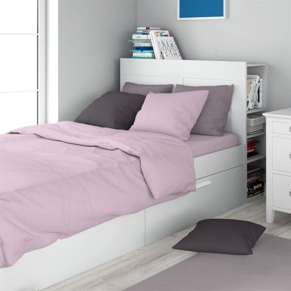 Σεντόνι 1 τεμ Solid 506 160X240 Light Purple 100% Cotton