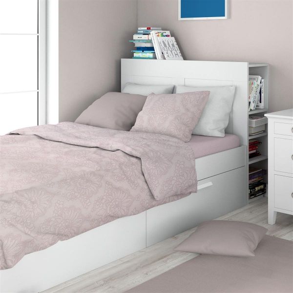 Σεντόνια Εμπριμέ Σετ 3 τεμ Άρτεμις 706 160X240 Light Purple 100% Cotton