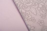 Σεντόνια Εμπριμέ Σετ 4 τεμ Άρτεμις 706 220X240 Light Purple 100% Cotton