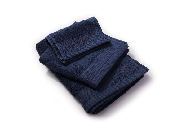 Πετσέτα Πενιέ 500 gr/m² 40X60 Navy Blue 100% Cotton