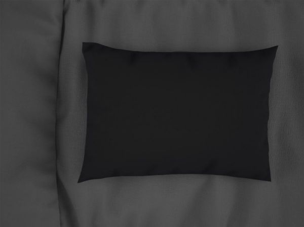Μαξιλαροθήκες Ζεύγος Exotic Line 50X70+15 Black 100% Cotton