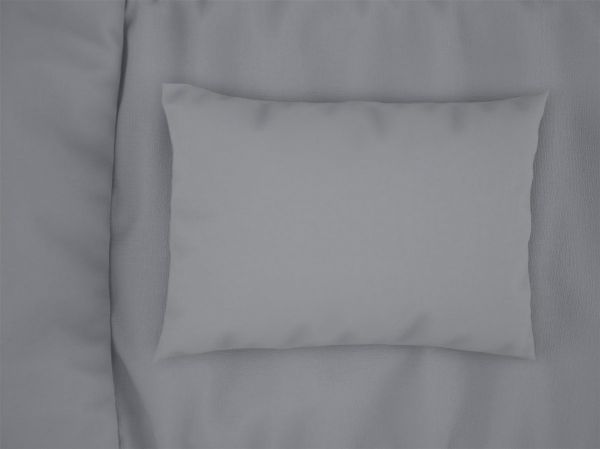 Μαξιλαροθήκες Ζεύγος Exotic Line 50X70+15 Grey 100% Cotton