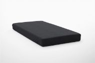 Σεντόνι Με Λάστιχο 1 τεμ. Exotic Line 120X200+30 Black 100% Cotton