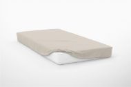 Σεντόνι Με Λάστιχο 1 τεμ. Exotic Line 120X200+30 Beige 100% Cotton
