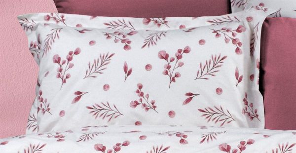 Μαξιλαροθήκη Εμπριμέ Μυρτώ 353 50X70 Rotten Apple 100% Cotton Flannel