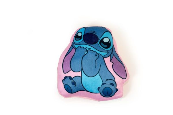 Mini Μαξιλάρι 3D Disney Home Stitch 188 15 cm Pink 100% Velboa