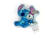 Mini Μαξιλάρι 3D Disney Home Stitch 384 15 cm Sky Blue 100% Velboa