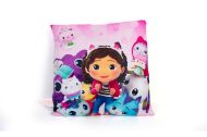 Βελούδινο Μαξιλάρι DreamWorks Gabbys Dollhouse 03 38X38 Pink 100% Velboa