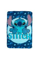 Κουβέρτα Fleece Disney Home Stitch 18 100X140 Blue 100% Polyester