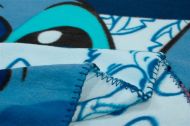 Κουβέρτα Fleece Disney Home Stitch 70 100X140 Sky Blue 100% Polyester