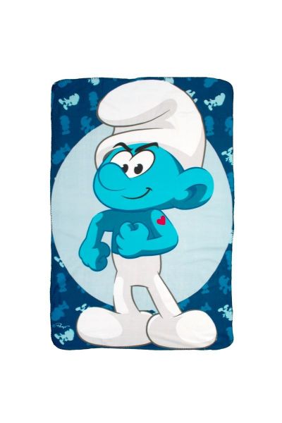 Κουβέρτα Fleece Peyo Smurfs 11 100X140 Blue 100% Polyester