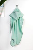 Κάπα Με Κέντημα bebe Dinosaur 182 75X85 Mint 100% Cotton
