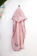 Κάπα Με Κέντημα bebe Unicorn 187 75X85 Pink 100% Cotton