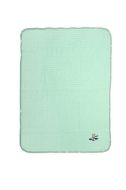 Κουβέρτα Πικέ Με Κέντημα bebe Aviator 186 100X160 Mint 100% Cotton