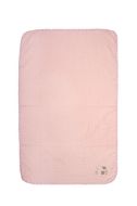 Κουβέρτα Πικέ Με Κέντημα bebe Stork 192 80X110 Pink 100% Cotton