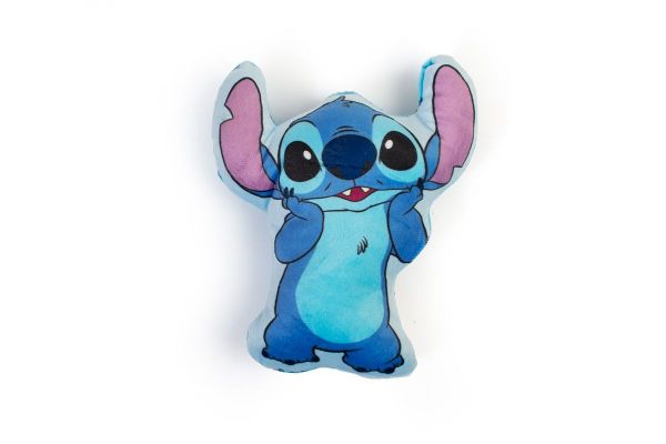 Mini Μαξιλάρι 3D AOP Disney Home Stitch 681 20 cm Sky Blue 100% Velboa