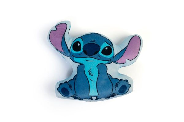 Mini Μαξιλάρι 3D AOP Disney Home Stitch 684 20 cm Sky Blue 100% Velboa