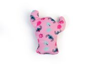 Mini Μαξιλάρι 3D AOP Disney Home Stitch 690 20 cm Pink 100% Velboa