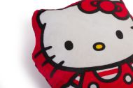 Mini Μαξιλάρι 3D AOP Sanrio Hello Kitty 691 20 cm Red 100% Velboa