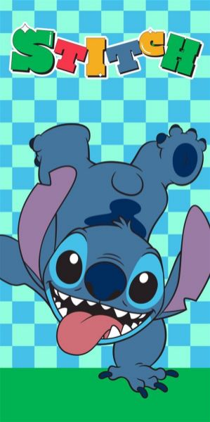 Πετσέτα Θαλάσσης Quick Dry Disney Home Lilo & Stitch 186 70X140 Aqua-Sky Blue 100% Microfiber