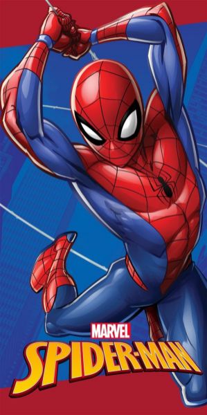 Πετσέτα Θαλάσσης Quick Dry Marvel Spider-Man 184 70X140 Blue 100% Microfiber