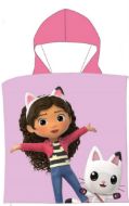 Πόντσο Θαλάσσης Quick Dry DreamWorks Gabbys Dollhouse 427 50X100 Pastel Lilac 100% Microfiber