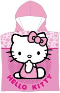 Πόντσο Θαλάσσης Quick Dry Sanrio Hello Kitty 172 50X100 Pink 100% Microfiber