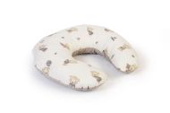 Μαξιλάρι Θηλασμού bebe Bears Nest 05 60x50x15 White-Grey 100% Cotton