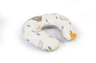 Μαξιλάρι Θηλασμού bebe Rainbow 01 60x50x15 White-Grey 100% Cotton