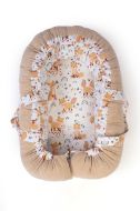 Φωλιά Ύπνου bebe Cute Fox 02 85x60x15 White-Beige 100% Cotton